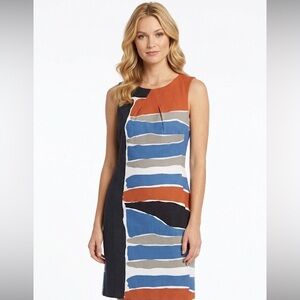 Beth Bowley size 4 multicolor shift dress